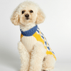 Donald Blue & Yellow Dog Sweater - Re - leaf
