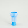 Double candle holder 2.21.2 - blue - Re-leaf