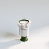 Double candle holder 2.21.2 - green - Re-leaf