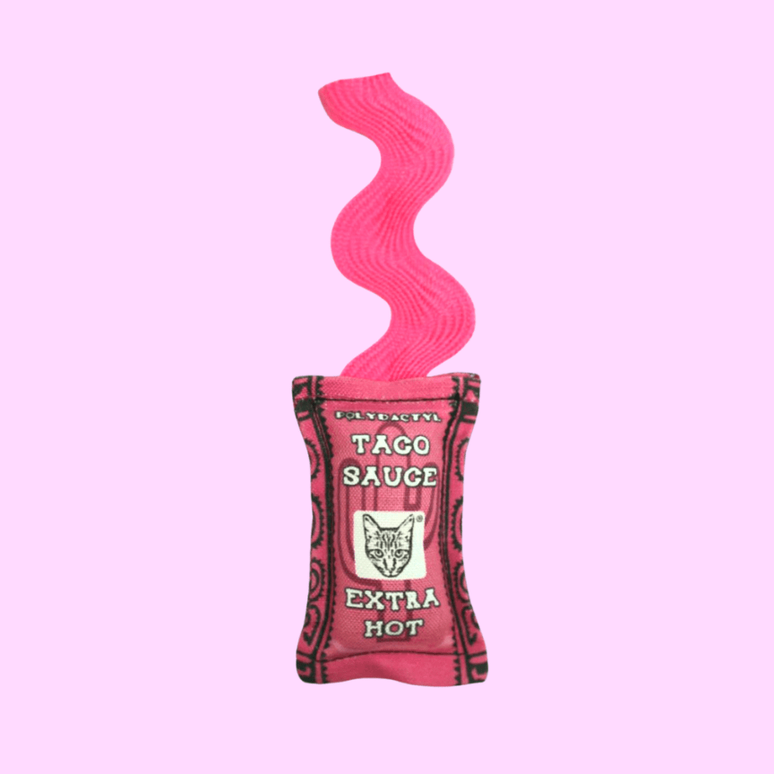 Extra Hot Taco Sauce Cat Toy - Re - leaf