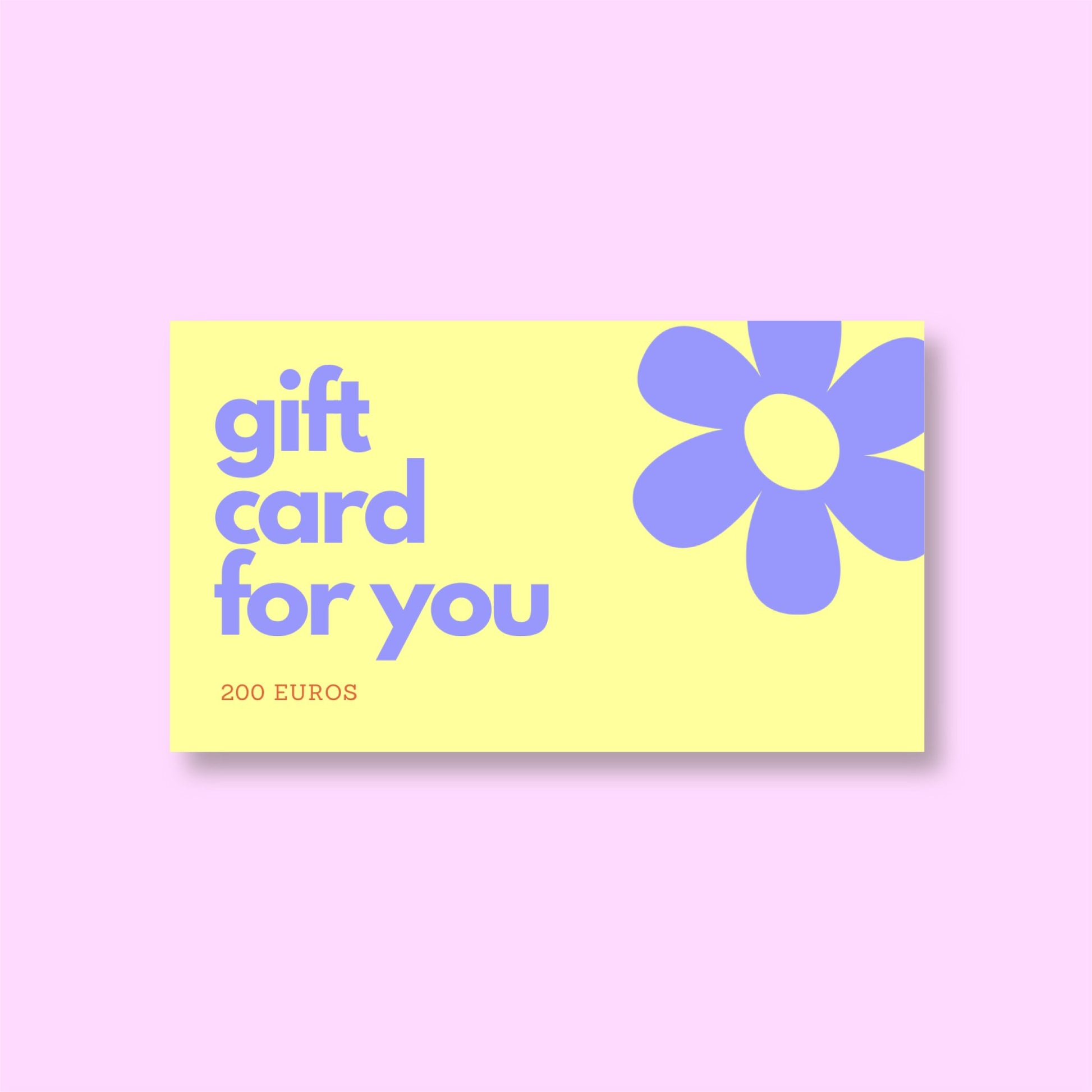 Gift card - Re - leaf