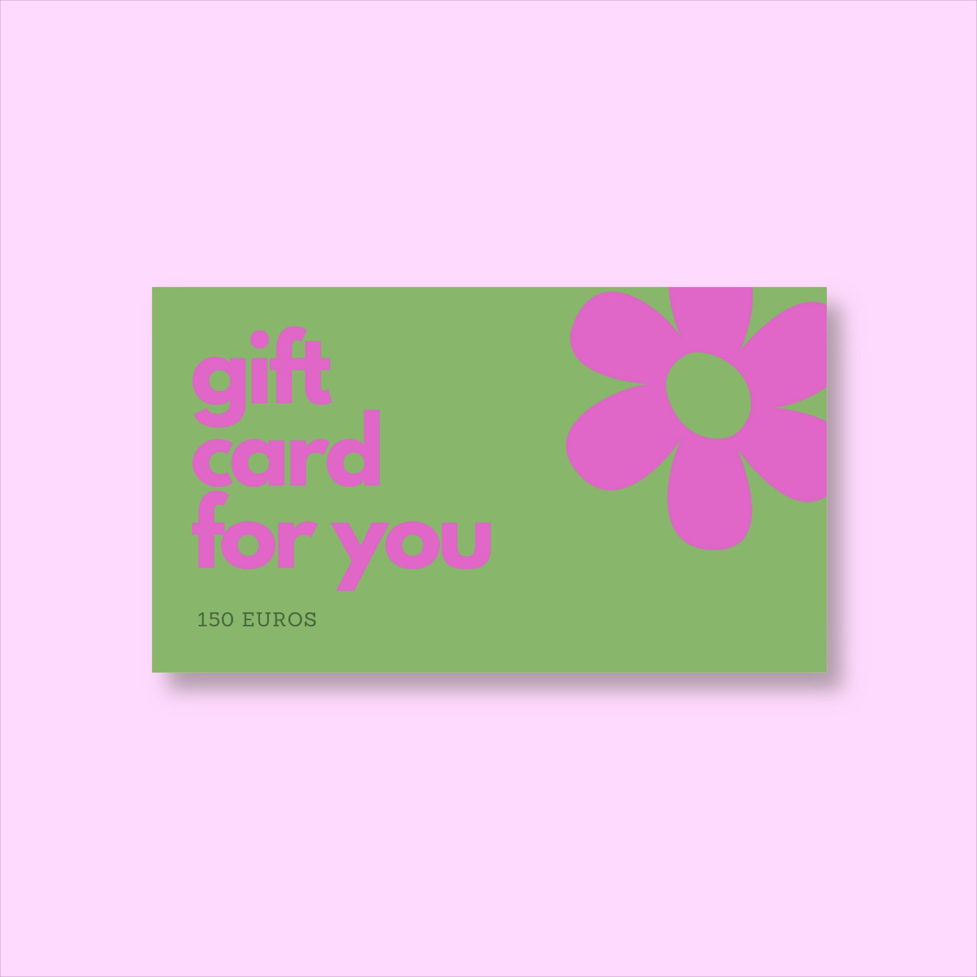 Gift card - Re-leaf - 150 euros