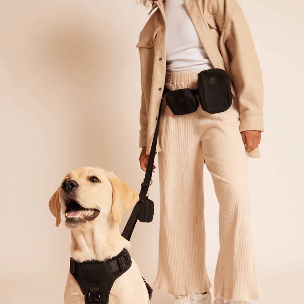 GO! With Ease Hands Free Dog Leash Black - Re-leaf