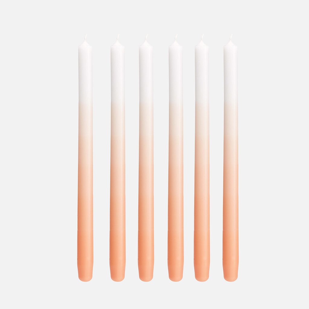 Gradient Candle Dutch Orange - Re-leaf