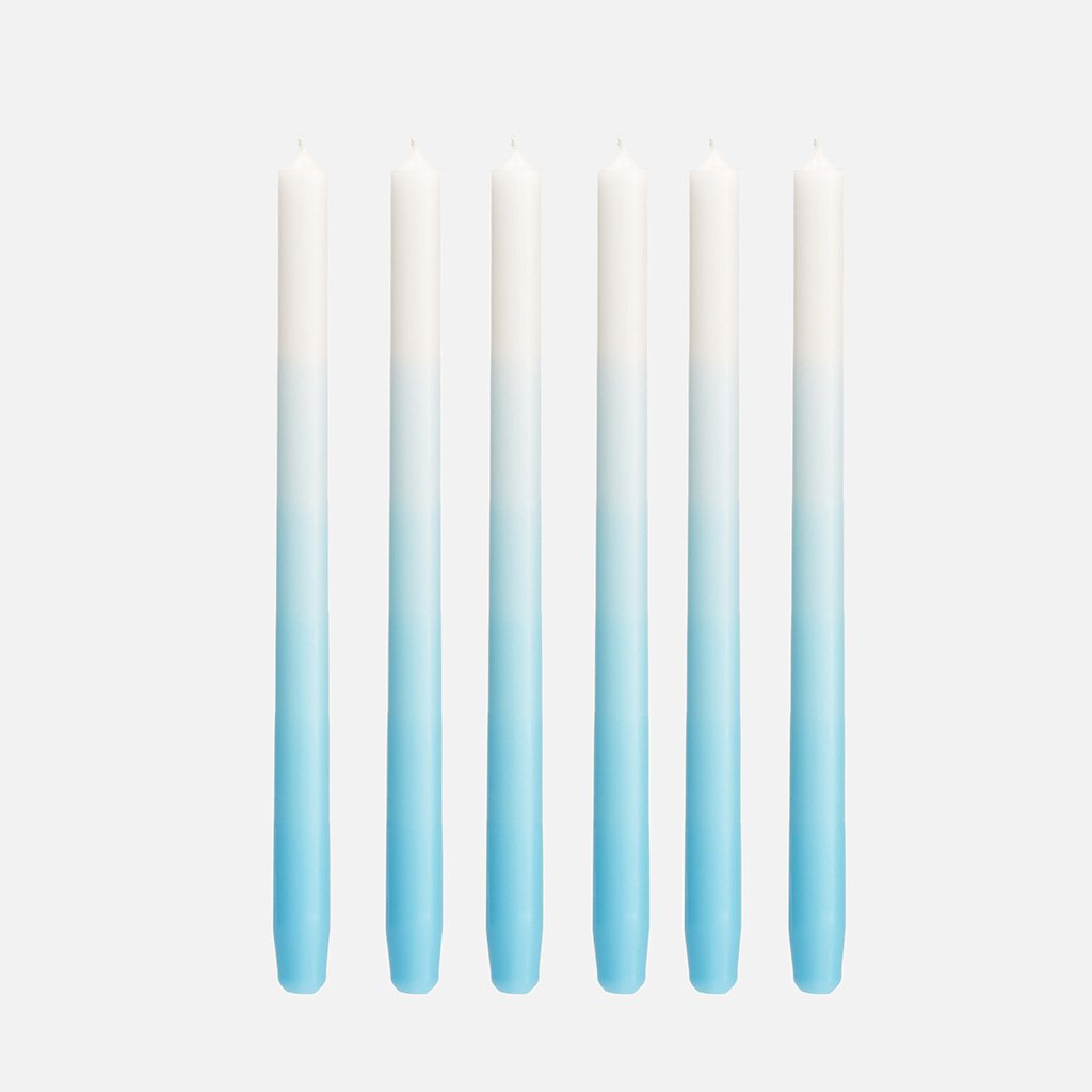 Gradient Candle Horizon Blue - Re-leaf