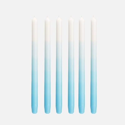 Gradient Candle Horizon Blue - Re-leaf