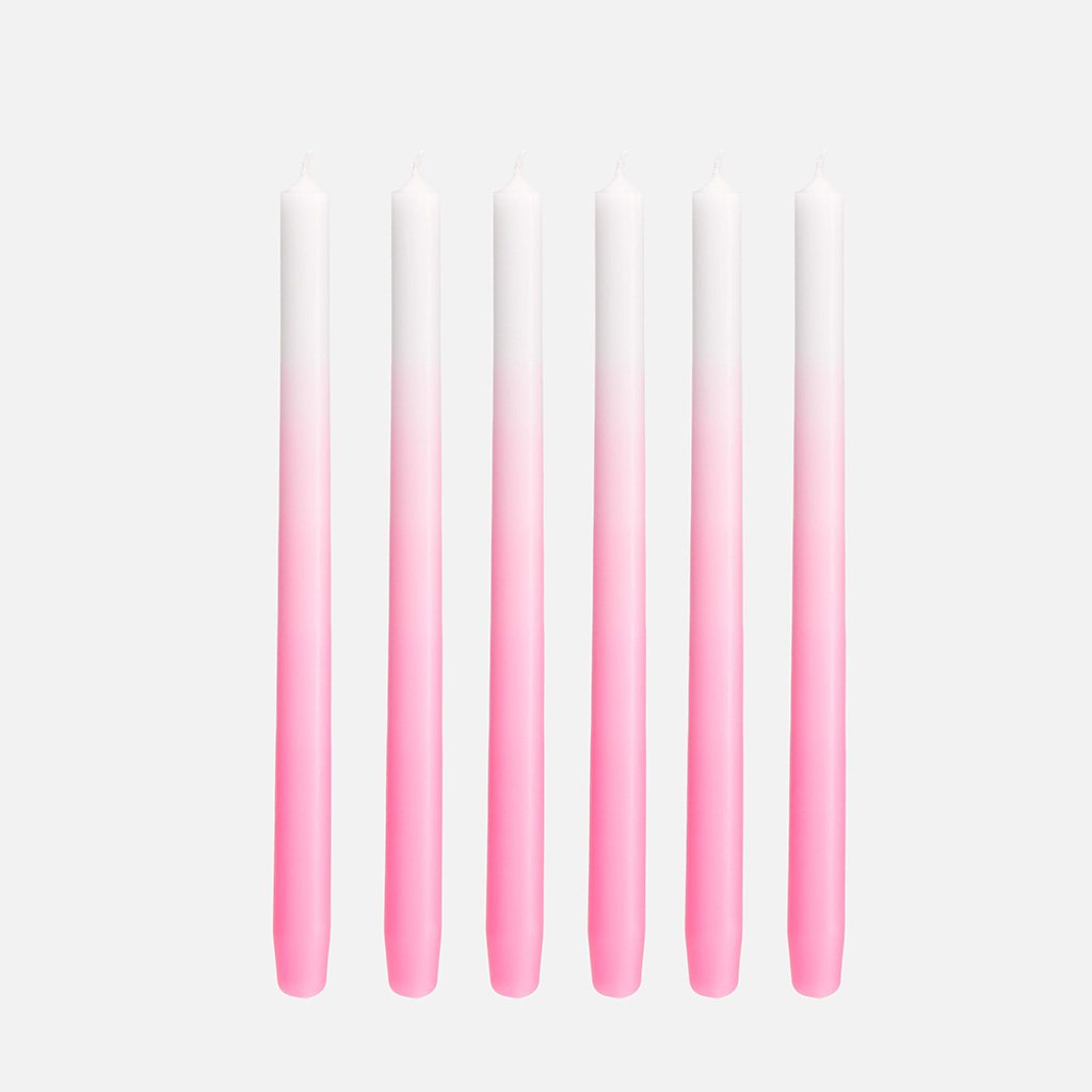 Gradient Candle Hot Pink - Re - leaf