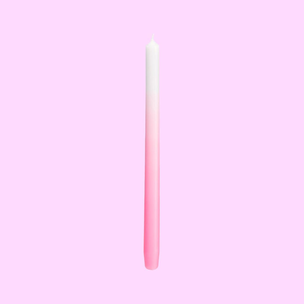 Gradient Candle Hot Pink - Re-leaf