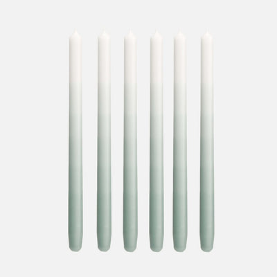 Gradient Candle Jade Green - Re-leaf