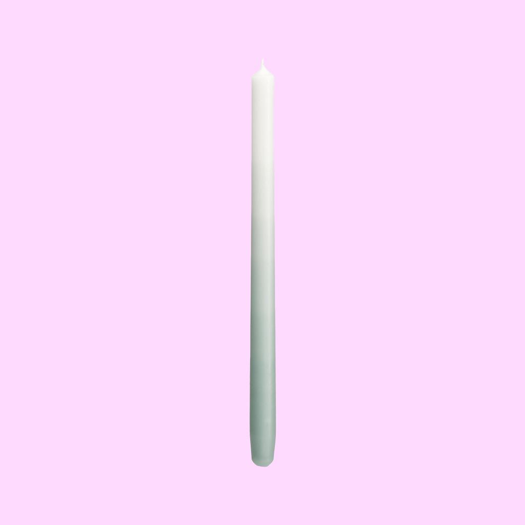 Gradient Candle Jade Green - Re-leaf