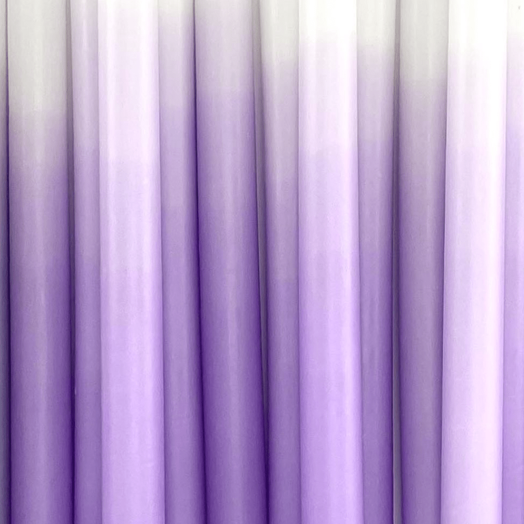 Gradient Candle Lovely Lilac - Re - leaf