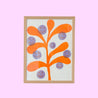 Grow Yourself Happy in orange Prints Tropical Scandinavia 