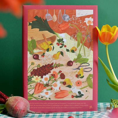 "Le retour du marché" Puzzle - Re - leaf