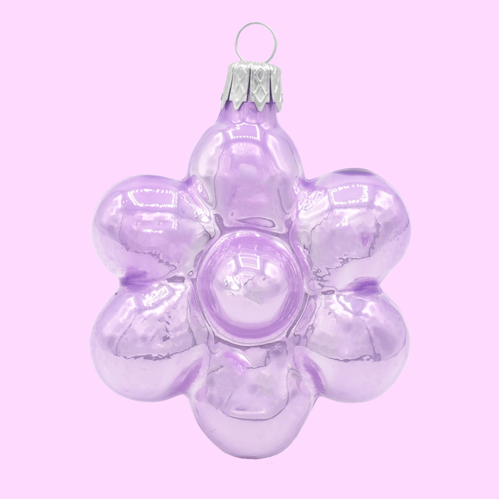 Lilac Flower Christmas decoration - Re - leaf