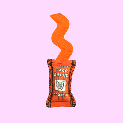 Medium Taco Sauce Cat Toy - Re - leaf