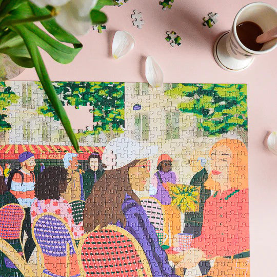 Puzzle "Regarder les gens" Puzzles Jour Férié 