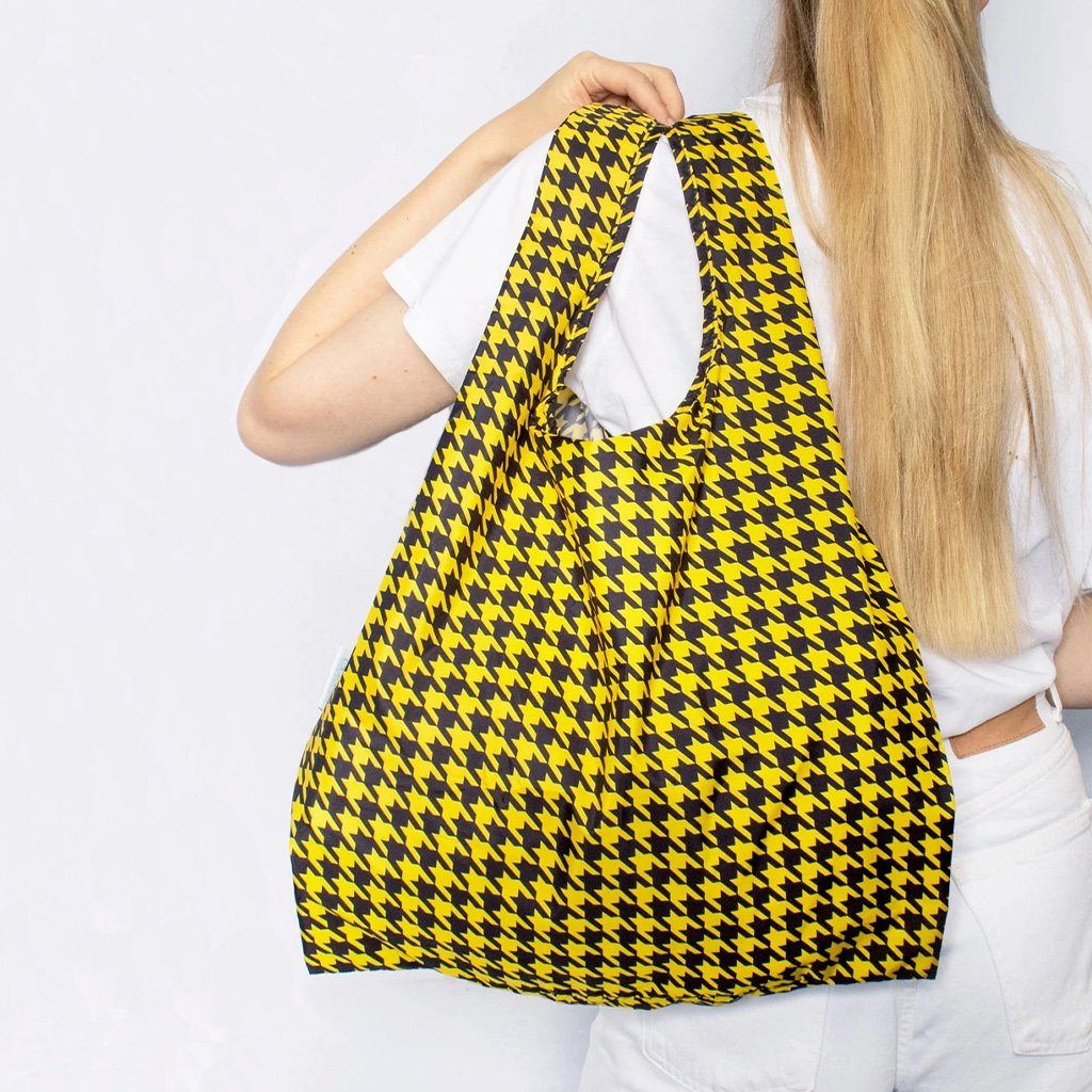 Reusable bag dogtooth - Re - leaf
