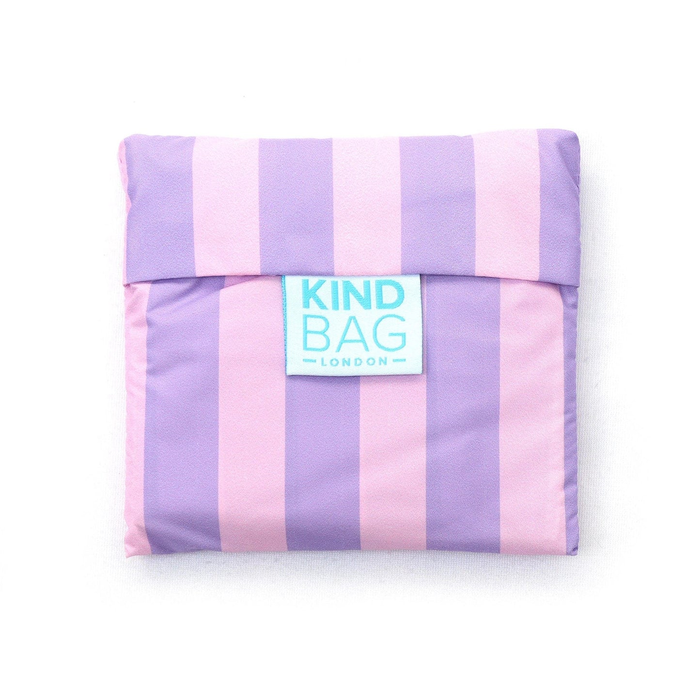 Reusable bag purple stripes - Re - leaf