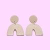 Sand arch earrings - Re - leaf