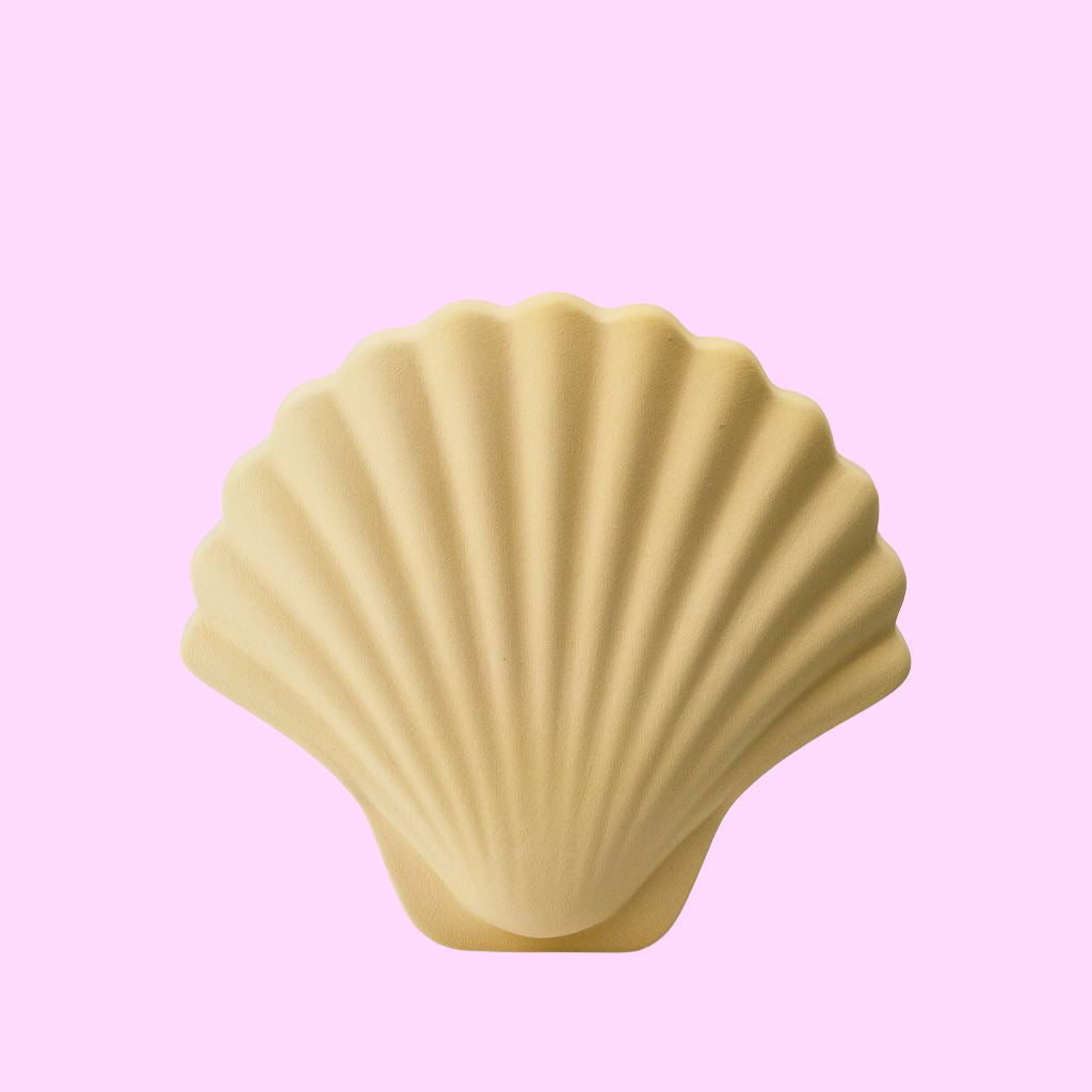 Seashell Vase - Yellow - Re-leaf