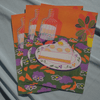 Set of 4 printed recipes - Re - leaf