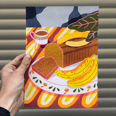 Set of 4 printed recipes - Re - leaf