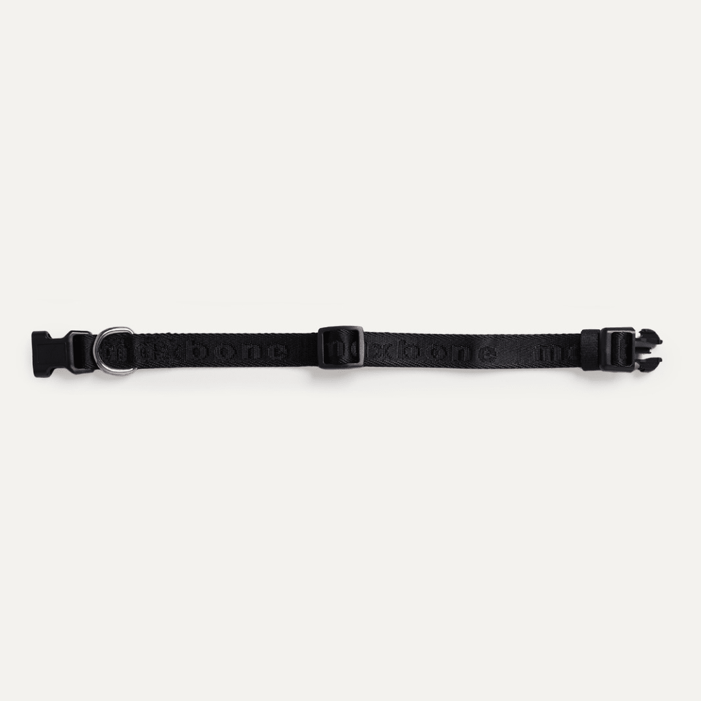 Signature dog Collar Black - Re - leaf