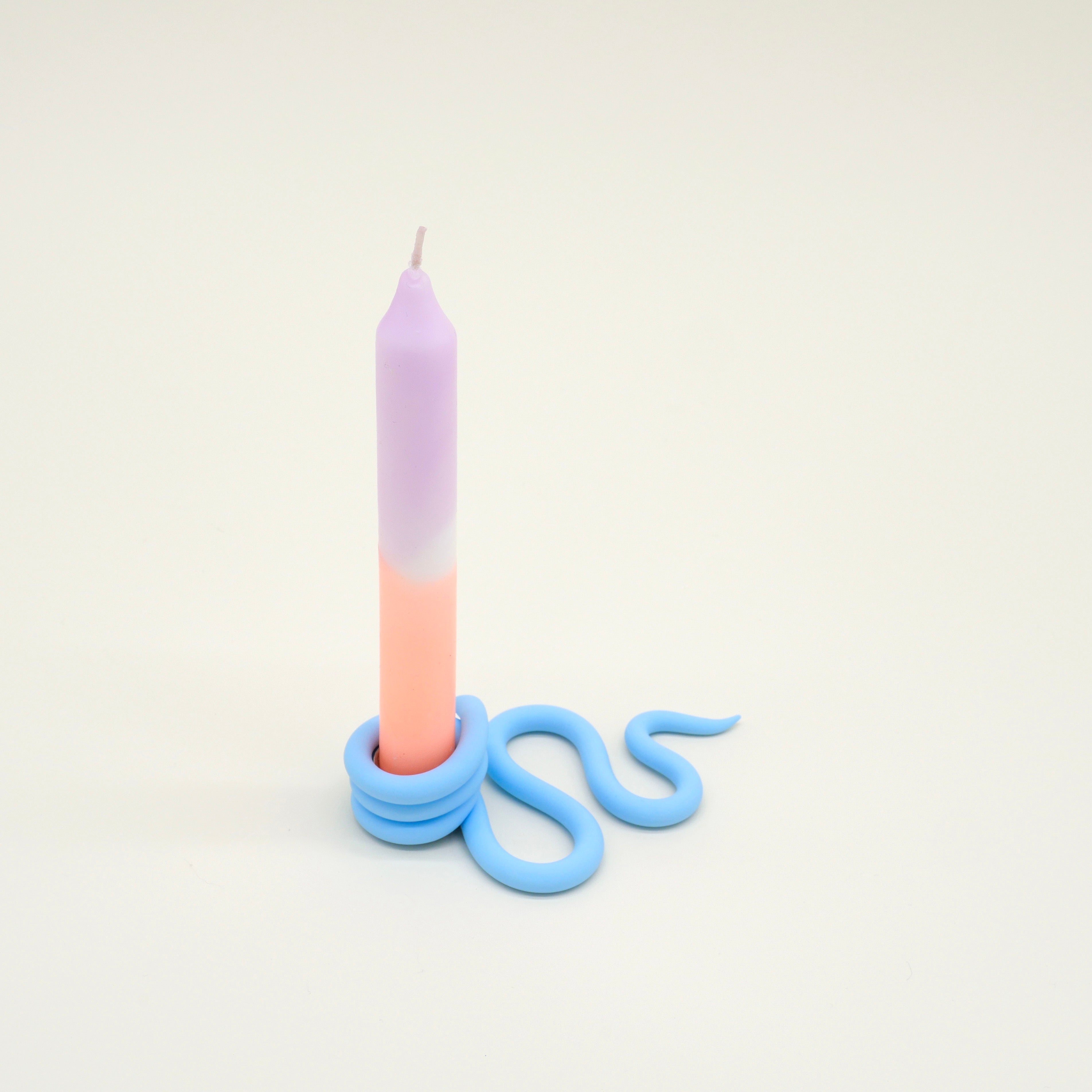 Snake Baby Blue Candle holders Franzonu 