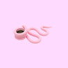 Snake Pink Candle holders Franzonu 