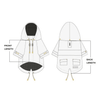Talon Dog Raincoat - Re - leaf