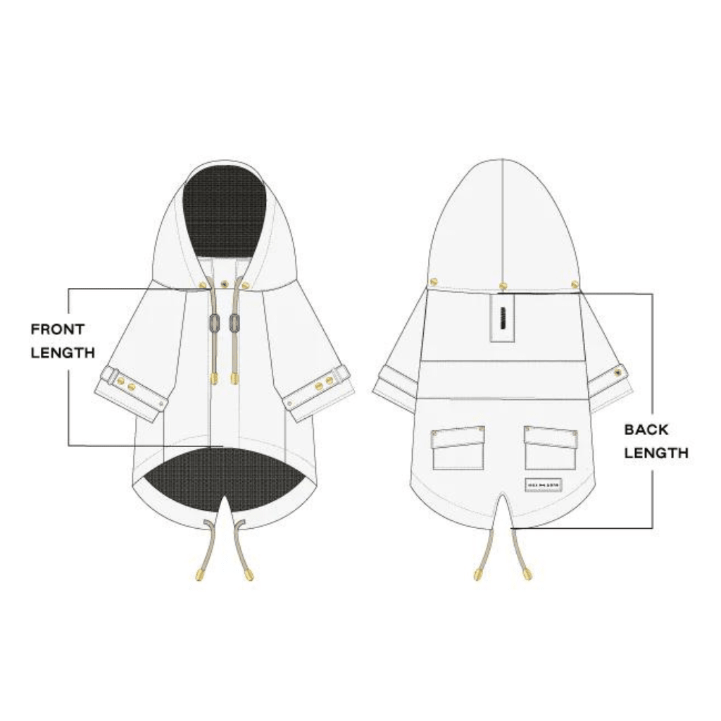 Talon Dog Raincoat - Re - leaf