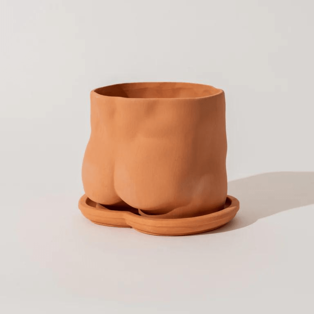 Terracotta Bootie Plant Pot - Re - leaf