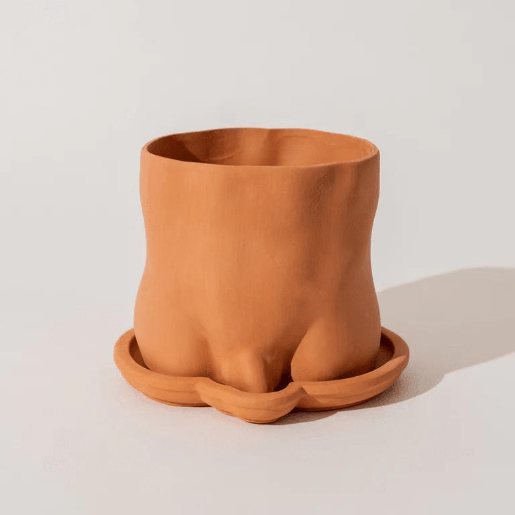 Terracotta Bootie Plant Pot - Re - leaf