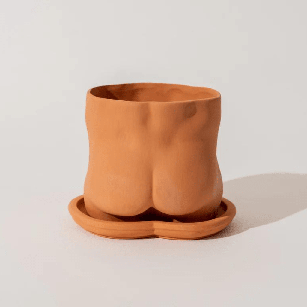 Terracotta Bootie Plant Pot - Re - leaf