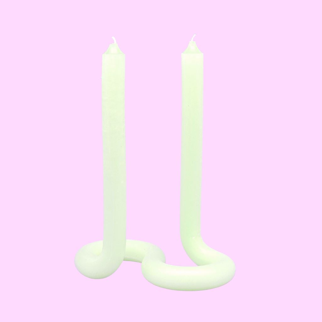 Twist candle mint - Re-leaf