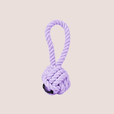 Twisted Rope Dog Toy Lavender - Re - leaf