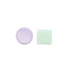 Violette earrings in lilac and mint - Re-leaf