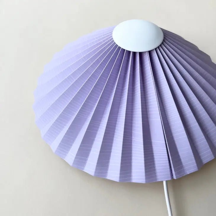 Wall lamp - Pastel purple - Re - leaf